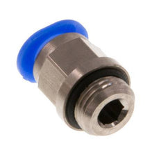 Racor de 6mm x G1/8'' con rosca macho Latón/POM NBR Diseño compacto [5 piezas]
