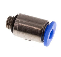 Racor de 3mm x M 5 con rosca macho Latón/POM NBR Diseño compacto del hexágono interior [5 piezas]