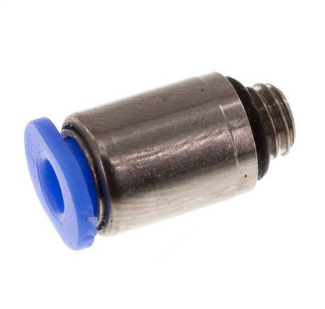Racor de 3mm x M 5 con rosca macho Latón/POM NBR Diseño compacto del hexágono interior [5 piezas]