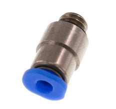Racor de 3mm x M 6 con rosca macho Latón/POM NBR Diseño compacto del hexágono interior [2 piezas]