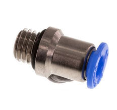 Racor de 4mm x M 7 con rosca macho Latón/POM NBR Diseño compacto del hexágono interior [5 piezas]