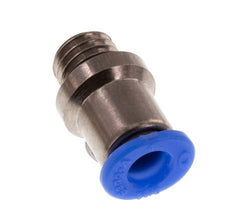 Racor de 4mm x M 7 con rosca macho Latón/POM NBR Diseño compacto del hexágono interior [5 piezas]