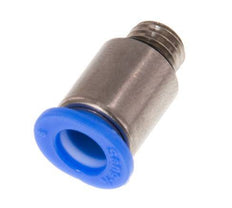 Racor de 6mm x M 7 con rosca macho Latón/POM NBR Diseño compacto del hexágono interior [5 piezas]