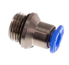 Racor de 4mm x G1/8'' con rosca macho Latón/POM NBR Diseño compacto del hexágono interior [5 piezas]
