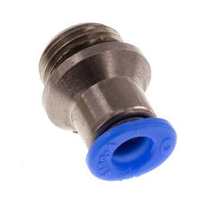 Racor de 4mm x G1/8'' con rosca macho Latón/POM NBR Diseño compacto del hexágono interior [5 piezas]