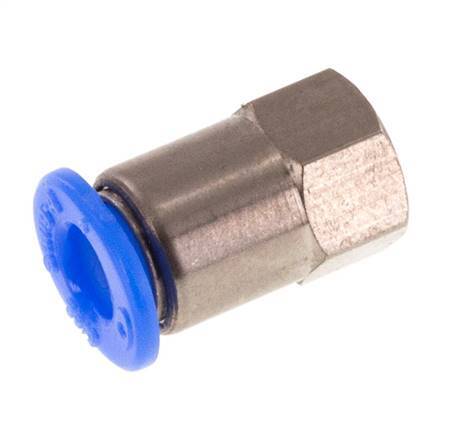 Racor de 4mm x M 3 con rosca hembra Acero/POM NBR Diseño compacto [2 piezas]