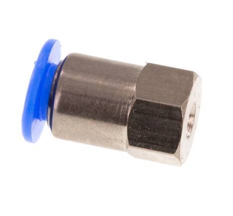 Racor de 4mm x M 3 con rosca hembra Acero/POM NBR Diseño compacto [2 piezas]