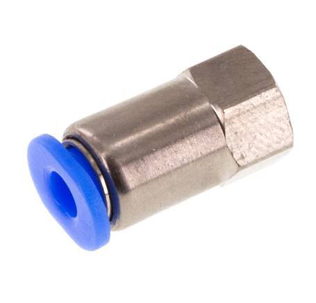 Racor rápido 3mm x M 5 con rosca hembra Latón/POM NBR Diseño compacto [2 piezas]