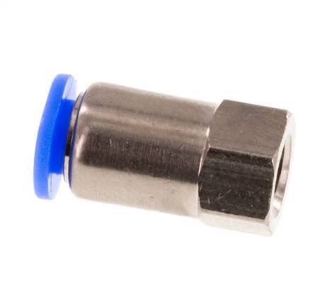 Racor rápido 3mm x M 5 con rosca hembra Latón/POM NBR Diseño compacto [2 piezas]