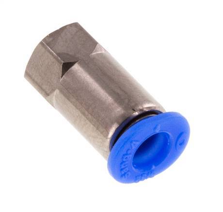Racor de 4mm x M 5 con rosca hembra Latón/POM NBR Diseño compacto [2 piezas]