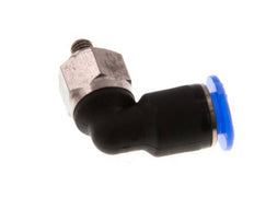 Codo de 4mm x M 3 90deg con rosca macho Acero/PBT NBR Manguito corto giratorio Diseño compacto [2 piezas]