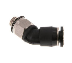 Racor de 4mm x M 5 45deg con rosca macho Latón/PBT NBR Diseño compacto