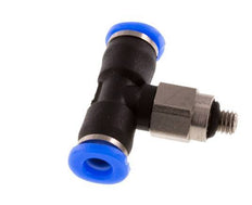 Racor en T de 3mm x M 3 con rosca macho Acero/PBT NBR Diseño compacto y giratorio [2 piezas]
