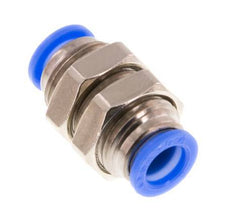 Racor rápido de 6 mm de latón/PBT NBR Diseño compacto [2 piezas]