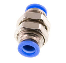 Racor rápido de 6 mm de latón/PBT NBR Diseño compacto [2 piezas]