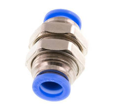 Racor rápido de 6 mm de latón/PBT NBR Diseño compacto [2 piezas]