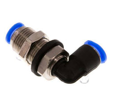 Codo de 6mm 90deg Racor de latón/PBT NBR Diseño compacto [2 piezas]