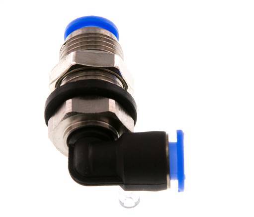 Codo de 6mm 90deg Racor de latón/PBT NBR Diseño compacto [2 piezas]