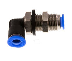 Codo de 6mm 90deg Racor de latón/PBT NBR Diseño compacto [2 piezas]