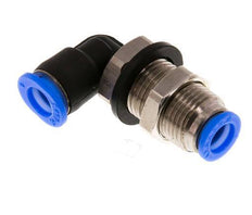 Codo de 6mm 90deg Racor de latón/PBT NBR Diseño compacto [2 piezas]