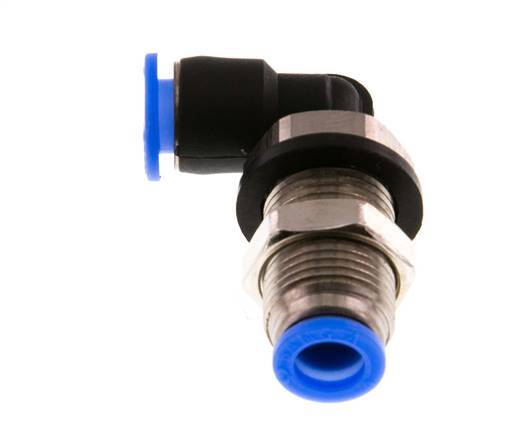 Codo de 6mm 90deg Racor de latón/PBT NBR Diseño compacto [2 piezas]