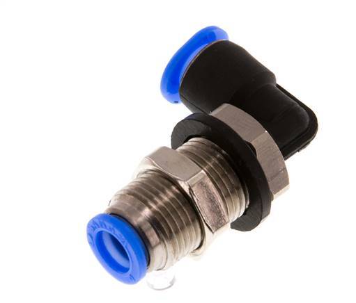 Codo de 6mm 90deg Racor de latón/PBT NBR Diseño compacto [2 piezas]