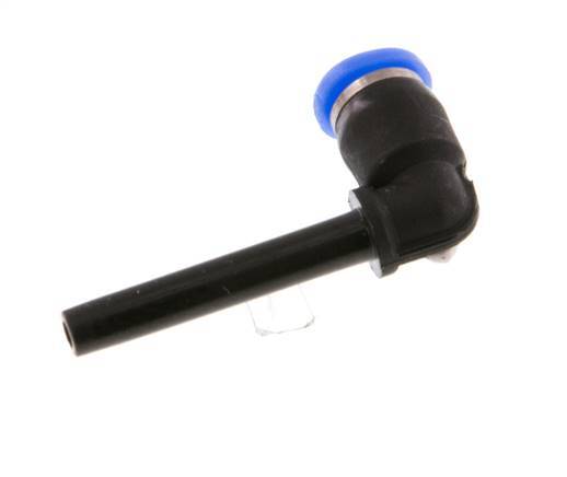 Codo de 3mm x 3mm de 90 grados con diseño compacto de PBT NBR [2 piezas]