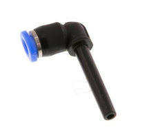 Codo de 3mm x 3mm de 90 grados con diseño compacto de PBT NBR [2 piezas]