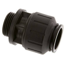 Racor de 28mm x G1'' con rosca macho POM NBR