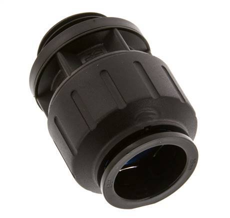 Racor de 28mm x G1'' con rosca macho POM NBR