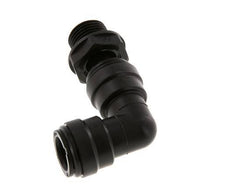 Racor de 15mm x G1/2'' 90deg con rosca macho POM NBR Giratorio