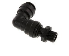 Racor de 18mm x G1/2'' 90deg con rosca macho POM NBR Giratorio