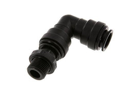 Racor de 18mm x G1/2'' 90deg con rosca macho POM NBR Giratorio