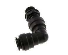 Racor de 18mm x G1/2'' 90deg con rosca macho POM NBR Giratorio
