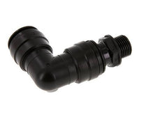Racor de 22mm x G1/2'' 90deg con rosca macho POM NBR Giratorio