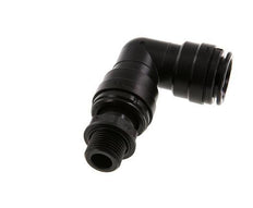 Racor de 22mm x G1/2'' 90deg con rosca macho POM NBR Giratorio