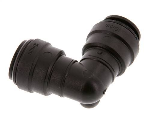 Codo de 18mm 90deg Racor POM NBR