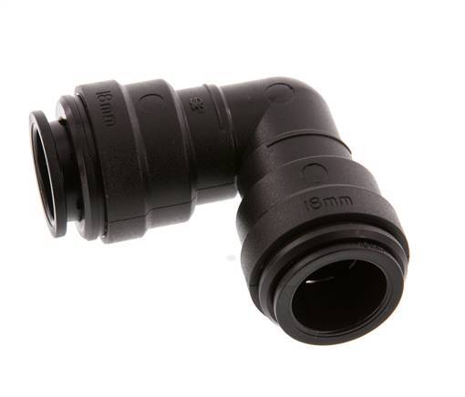 Codo de 18mm 90deg Racor POM NBR