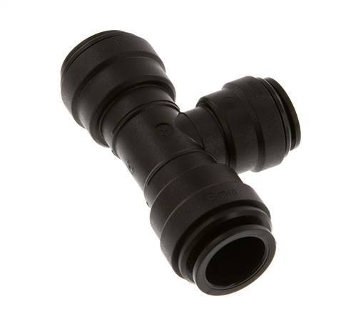 Racor en T de 15mm x 18mm POM NBR FDA