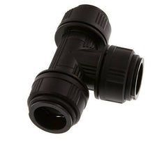 Racor en T de 28 mm Latón/POM NBR FDA