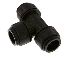 Racor en T de 28 mm Latón/POM NBR FDA