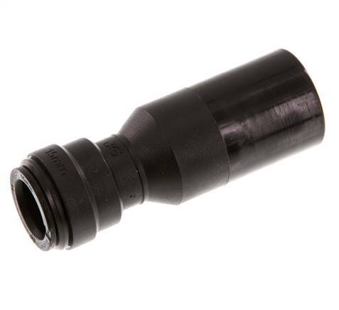 Racor rápido de 15 mm x 28 mm con POM NBR enchufable