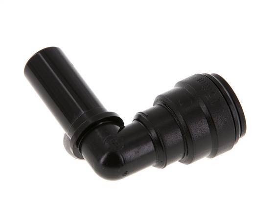 Codo de 15mm 90deg Racor con tapón POM NBR