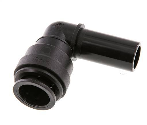 Codo de 18mm 90deg Racor con enchufe POM NBR