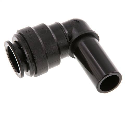 Codo de 18mm 90deg Racor con enchufe POM NBR