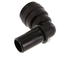 Racor de 22mm 90deg con enchufe POM NBR