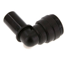 Racor de 22mm 90deg con enchufe POM NBR