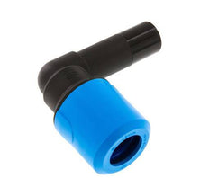 Racor de 32mm 90deg con enchufe PA/POM NBR
