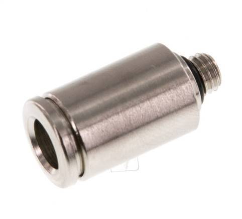 Racor de 6mm x M 5 con rosca macho de latón NBR [5 piezas]