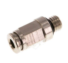 Racor de 4mm x M 7 con rosca macho de latón NBR [5 piezas]